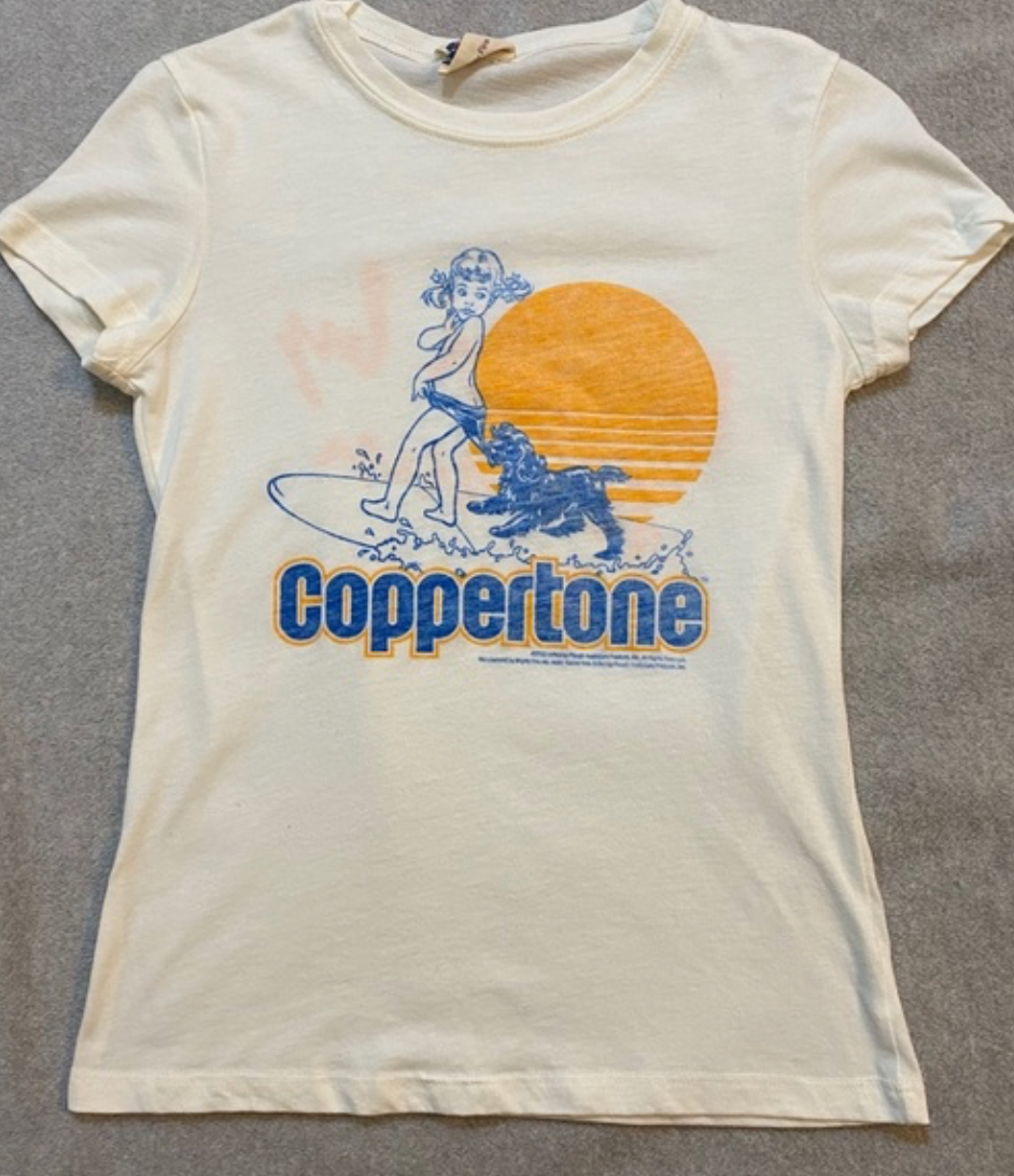 Kissed by the Sun Coppertone Baby Tee 