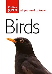 The cover of the Collins gem all you need to know Birds. it has the title and a picture of a male blackbird on it