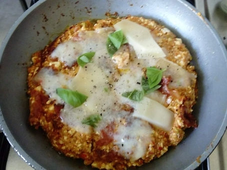 Tofu "omelette"
