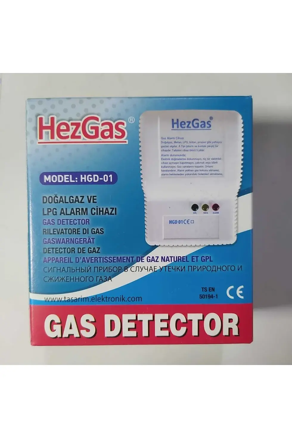 Küçük resim: HEZGAS EX-PROOF GAZ ALARM CİHAZI