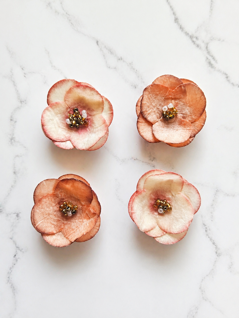 Thumbnail: Small paper flower button cover