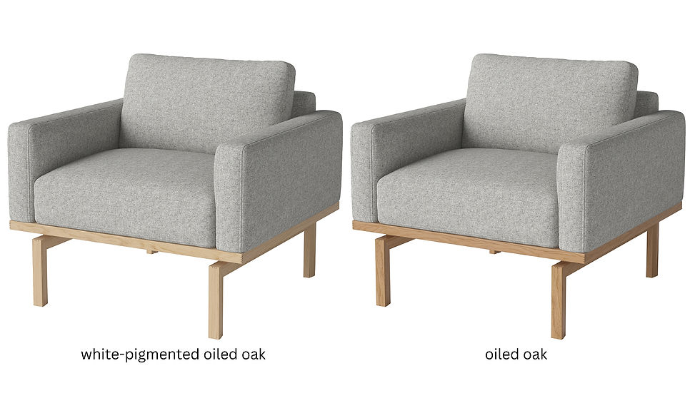 Thumbnail: bolia elton chair wood finish