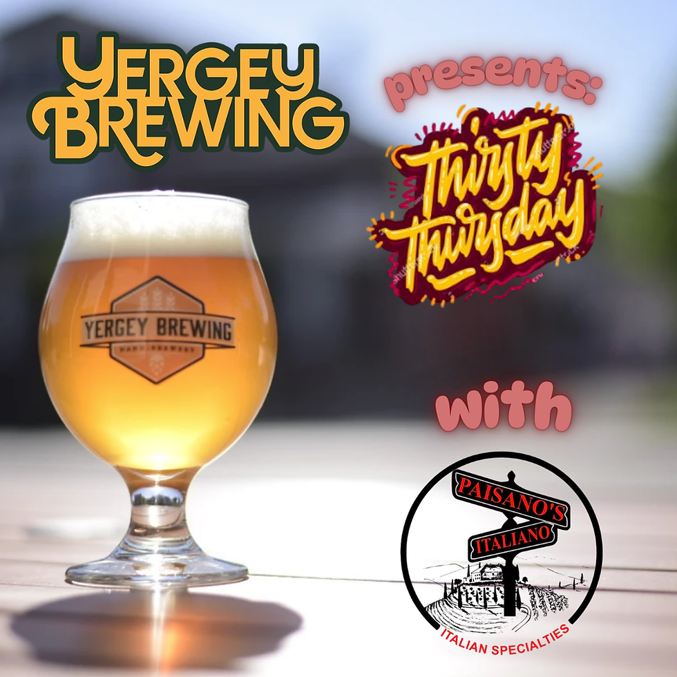 Thirsty Thursday Happy Hour