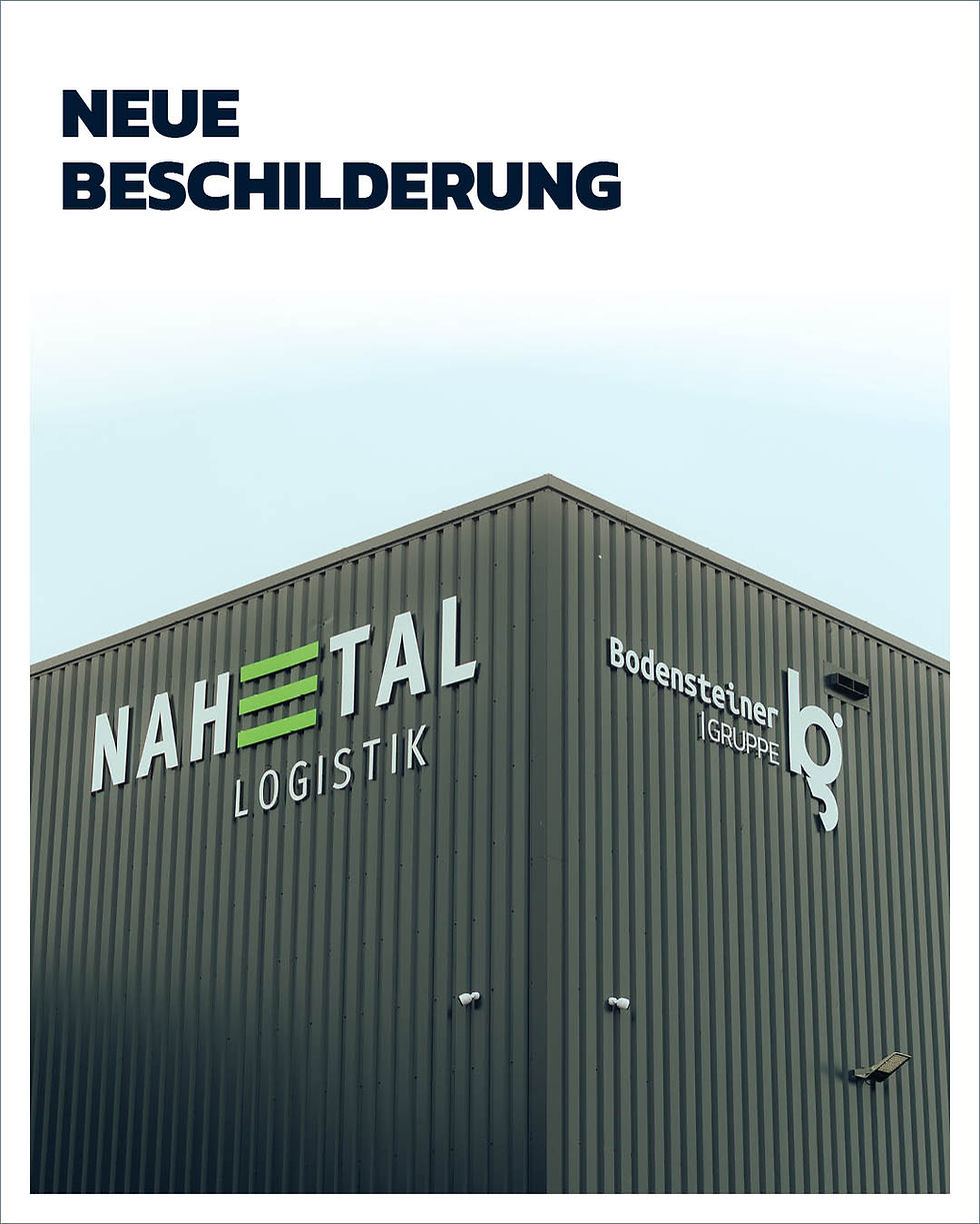 Neue Beschilderung in Bingen