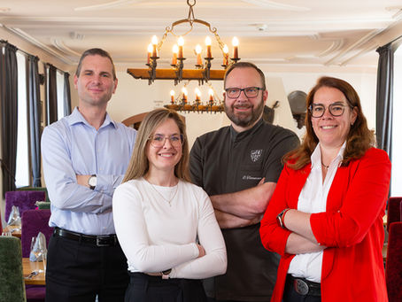 Die Gastgeber im Hotel Deutschherrenhof!