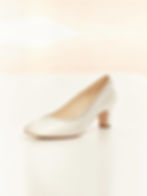 Avalia Brautschuhe Mandy, Satin Brautschuhe, Brautschuhe Ivory, Brautabsatzschuhe, Brautpumps, Brautschuhe Online,