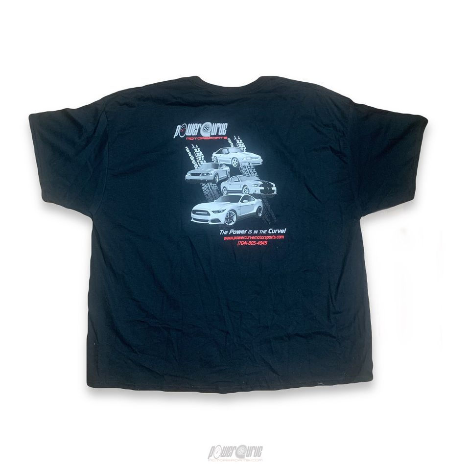 Thumbnail: Powercurve Motorsports Black T-shirt (S-XL)