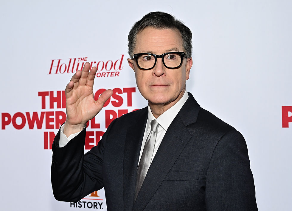 Stephen Colbert takket for seg: – Takk og lov for at han endelig er borte, sa Trump