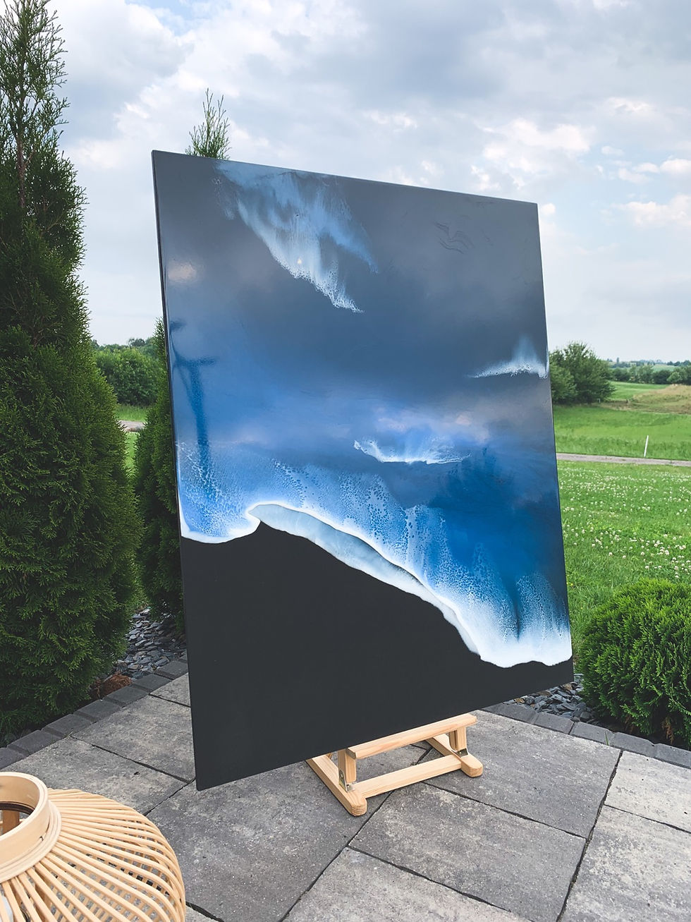 Miniaturbild: Bazaltowo mroczny  |  100x80cm