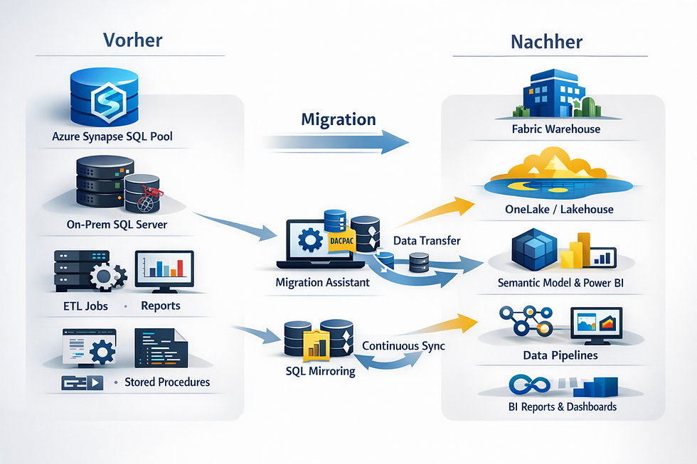 Migration nach Microsoft Fabric