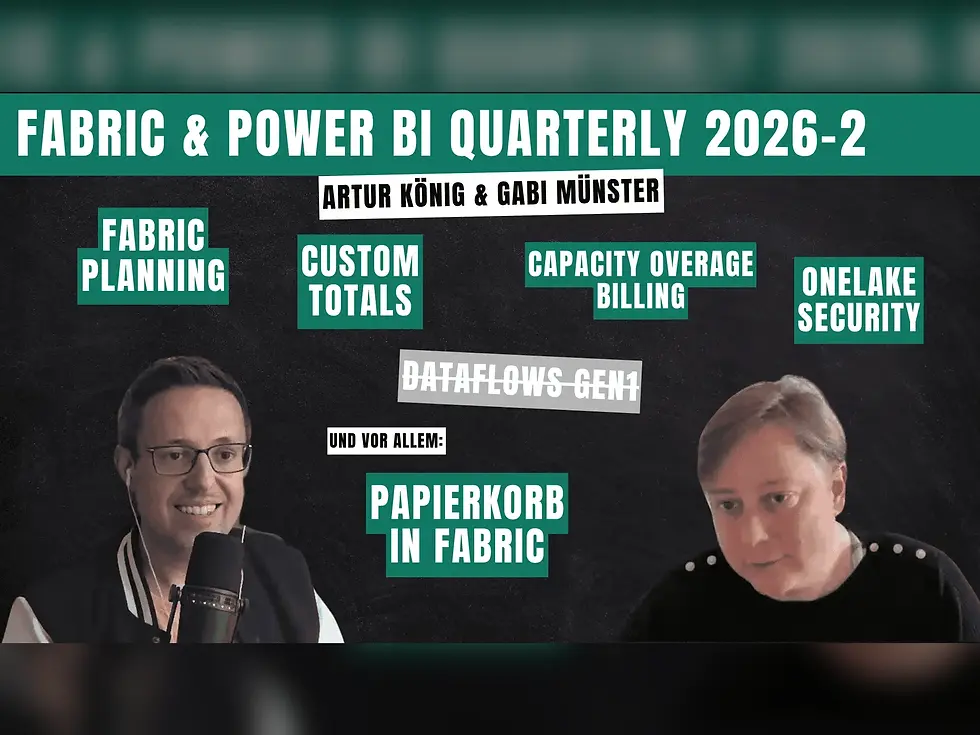 Fabric & BI Quarterly 2026/2