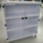 Mobile Plastic Storage Cabinets