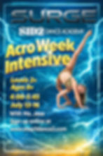 Acro Week Intensive