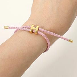 Thumbnail: The H Cord | Adjustable Braided Bracelet