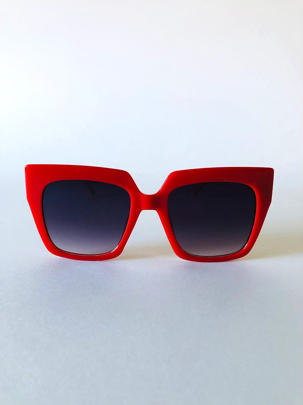Thumbnail: "Hollywoodn't"Oversized Squared Cat Eye Sunglasses