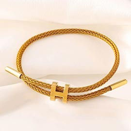 Thumbnail: The H Cord | Adjustable Braided Bracelet