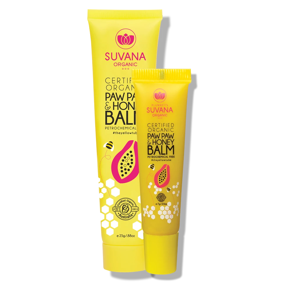 Suvana Certified Organic Paw Paw & Honey Balm