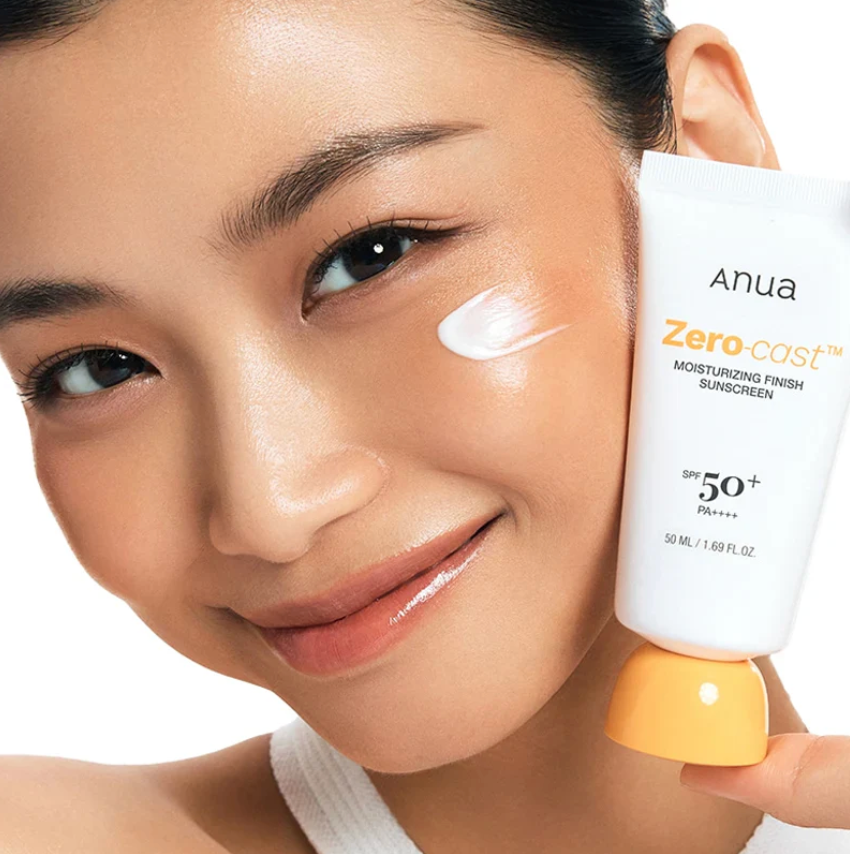 Thumbnail: Anua Zero-Cast Moisturizing Finish Sunscreen SPF50