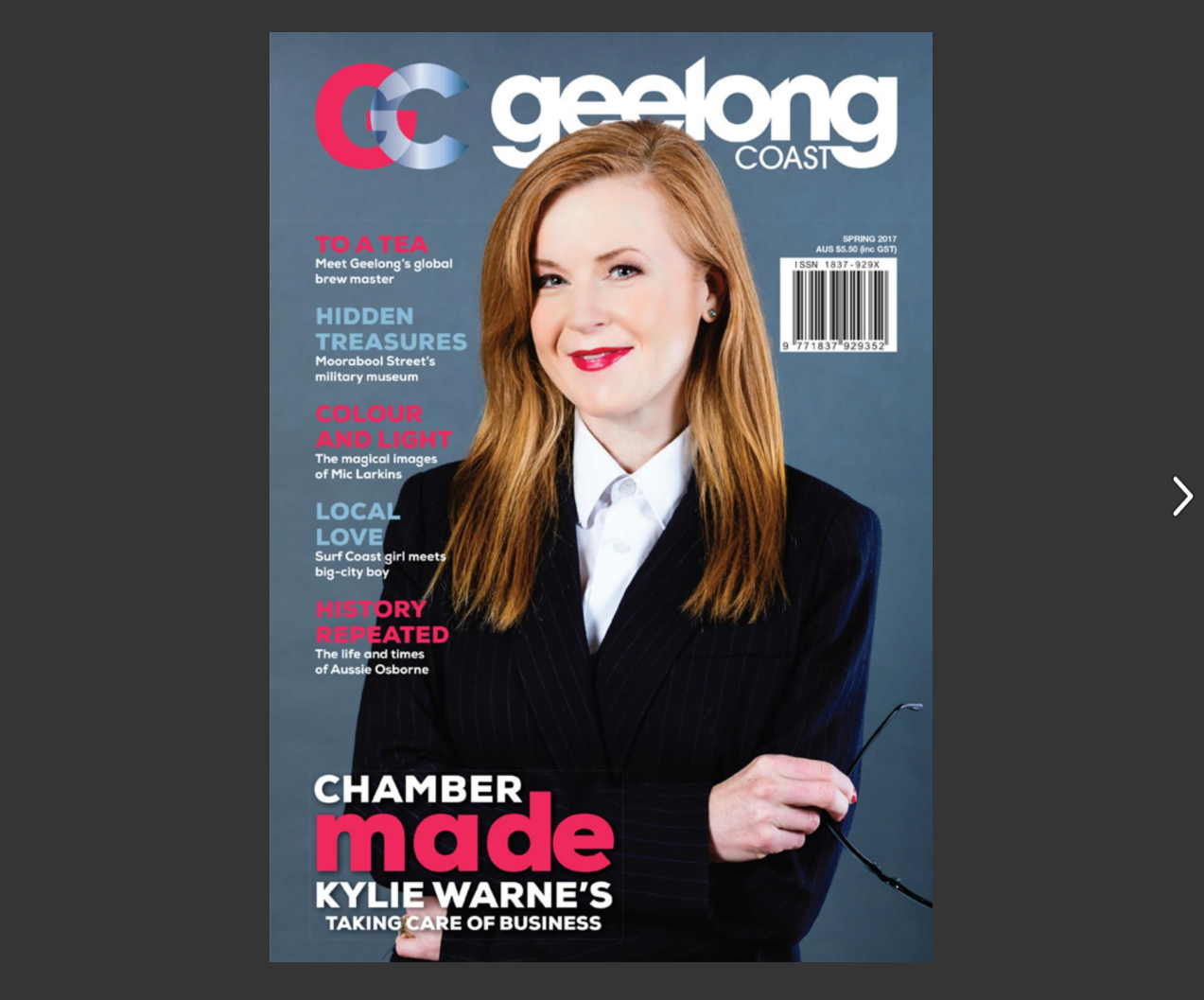 Magazine Cover 2017 GC spring