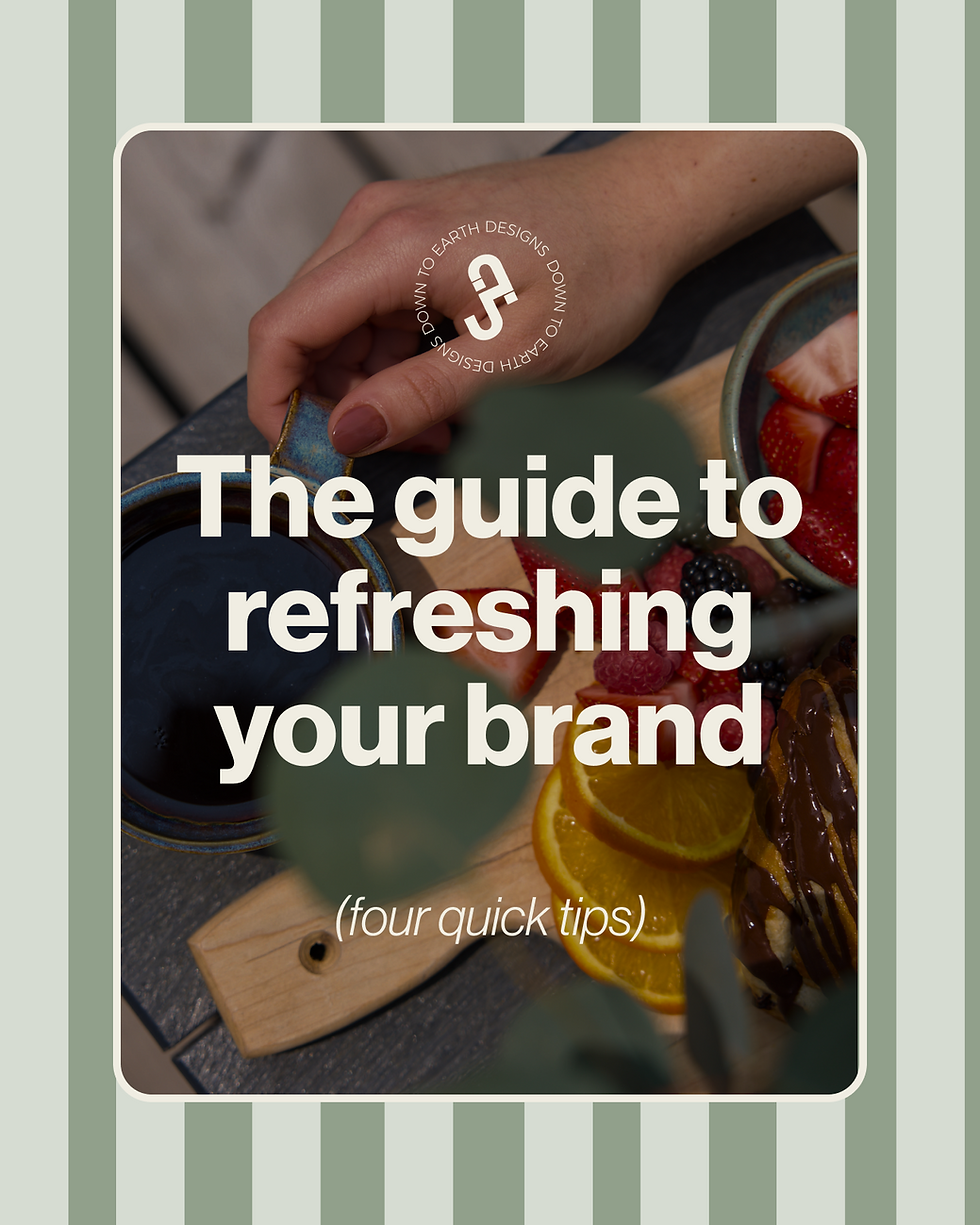 The guide to refreshing your brand (4 quick tips)