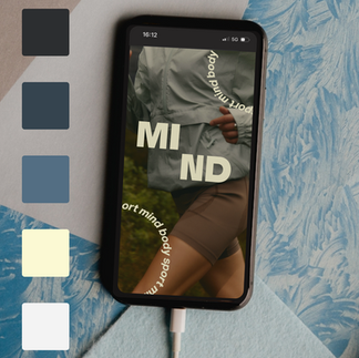 MindBody Sport: Custom branding for MindBody Sport, a mental health and sports therapy brand for ath