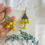 Thumbnail: Yellow Beads Handmade Dangler Earrings