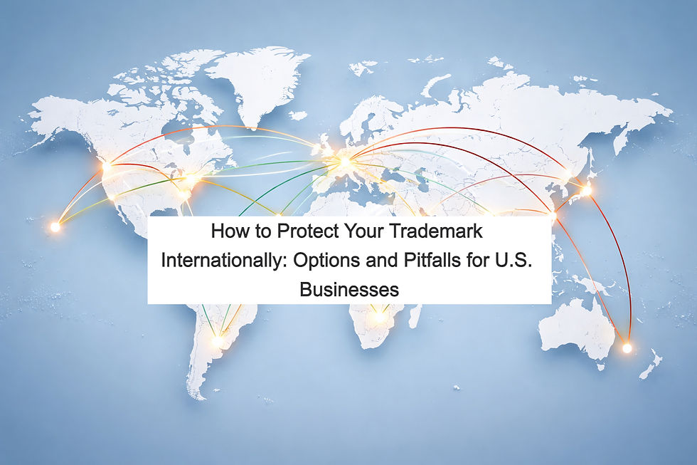 how to protect your trademark internationally