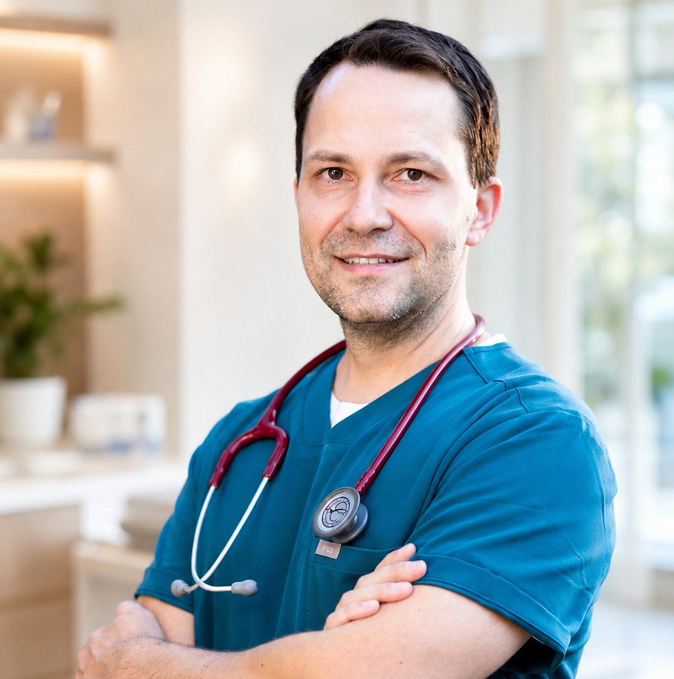 Porträt von Dr. med. Michael Fiedler, MHBA, Diabetologe und Angiologe im DGZO Berlin