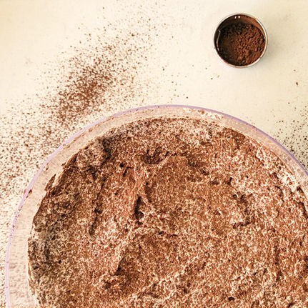 מוס שוקולד עם פצפוצים נמסים בפה