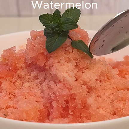 גרניטה ביתית ברגע