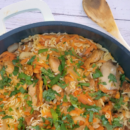 פרגיות ואורז בסיר אחד