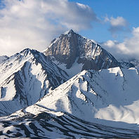 Snowy Mountain Peaks