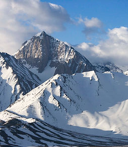 Snowy Mountain Peaks