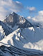 Snowy Mountain Peaks