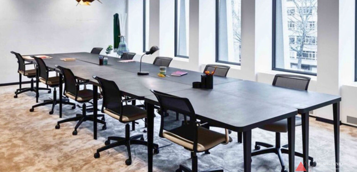 Espace de coworking avec vue sur le Bois de La Cambre à SQ Louise