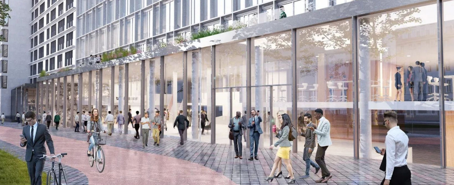 Luxia immeuble de bureau à louer BREEAM Oustanding, Boulevard de waterloo, Bruxelles