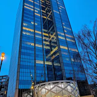 Blue tower