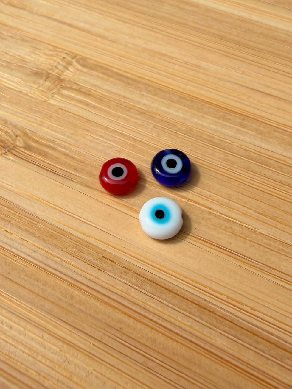 Miniatura: Pulsera de perlas y ojos turcos