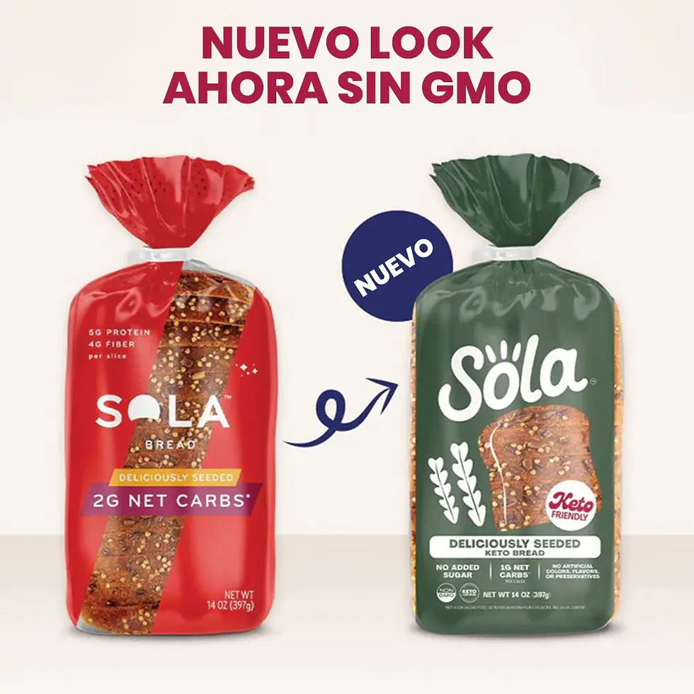 Miniatura: PAN KETO MULTIGRANO, SIN AZÚCAR. SOLA