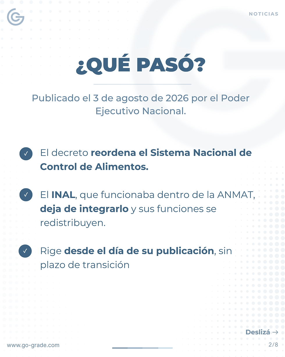 CIERRA EL INAL Y SUS FUNCIONES PASAN AL SENASA