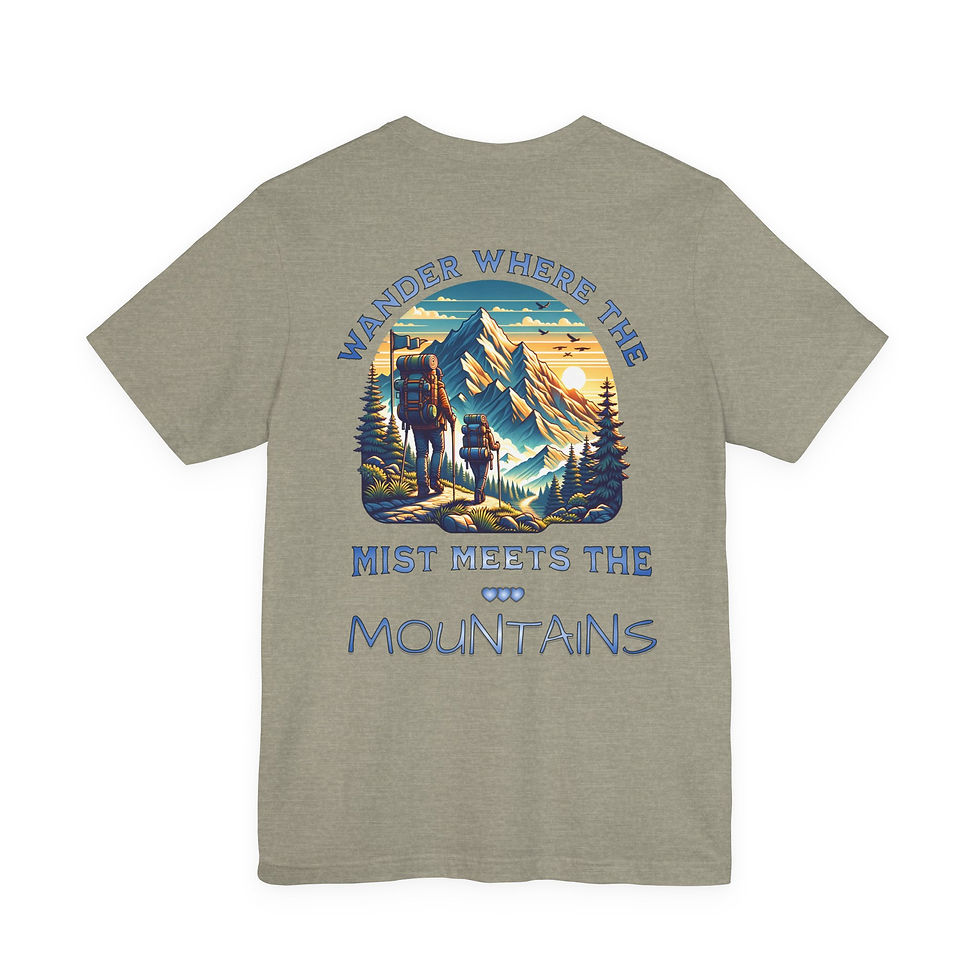 Thumbnail: Wander Where the Mist Meets the Mountains T-Shirt