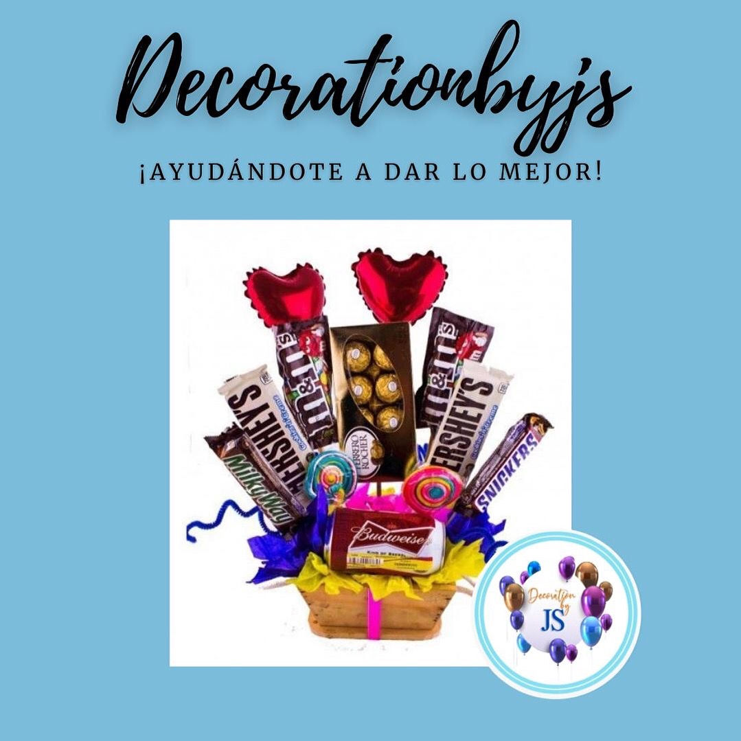 Arreglo de chocolates en base