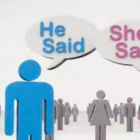 He Said/She Said