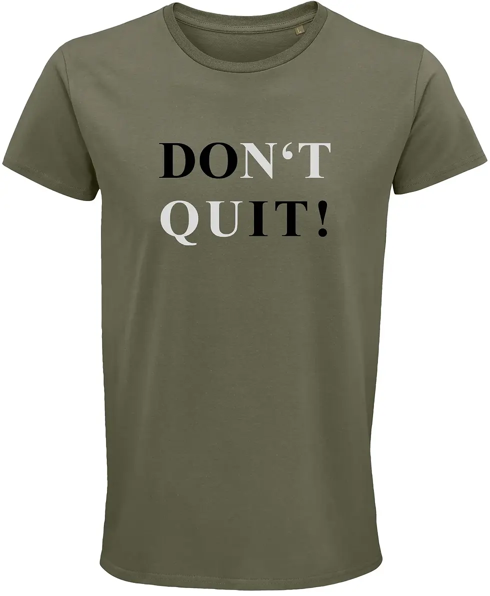 Miniaturbild: T-Shirt „Don't Quit“ – Herren