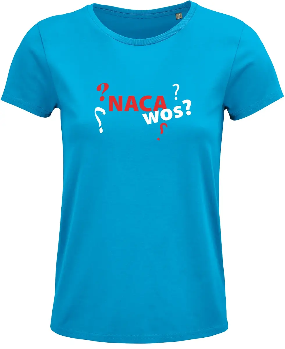 Miniaturbild: T-Shirt „NACA wos?“ – Damen