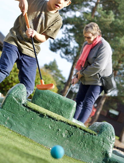 Minigolf Wismar Festung Wismaria