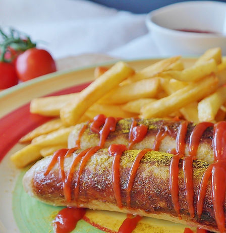 Input-Catering Currywurst Pommes