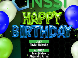 Celebrating Our July and August Birthdays at NSSI