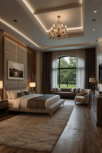 Modernidade e Luxo em um Quarto de Fazenda.jpg