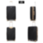 ภาพขนาดย่อ: Sunsiri กระเป๋าเดินทางรุ่น S 004-1 วัสดุ PP 100% ระบบล็อค 3 รหัส 4 ล้อคู่ 360 ํ